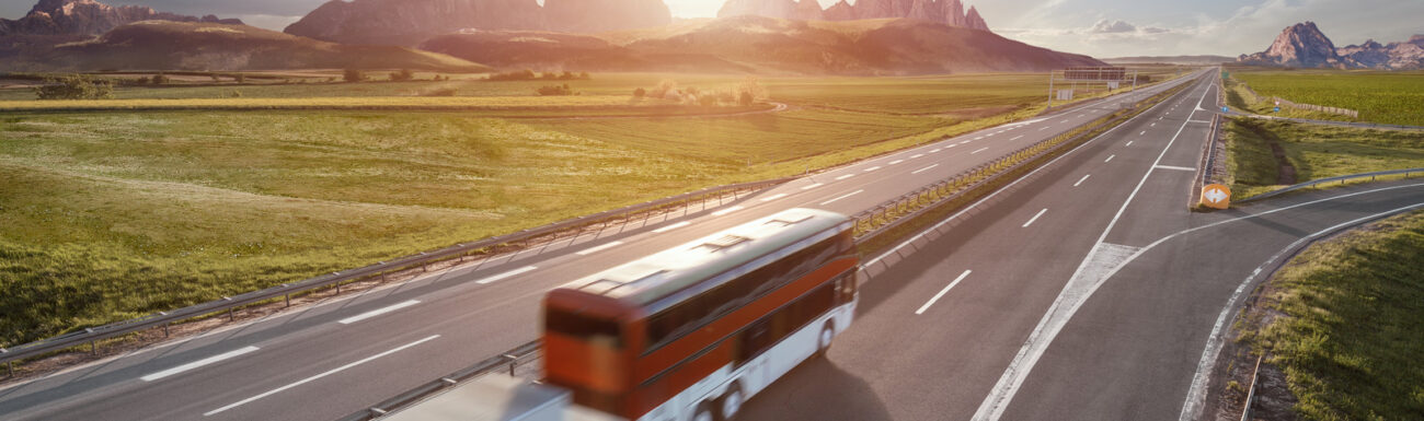bus to alps during holidays